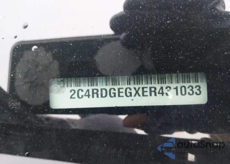 2014 Dodge Grand Caravan R/T from USA, damaged, VIN 2C4RDGEGXER431033